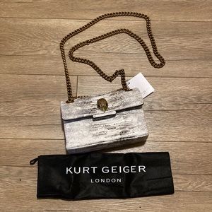 Kurt Geiger White Crossbody Bag